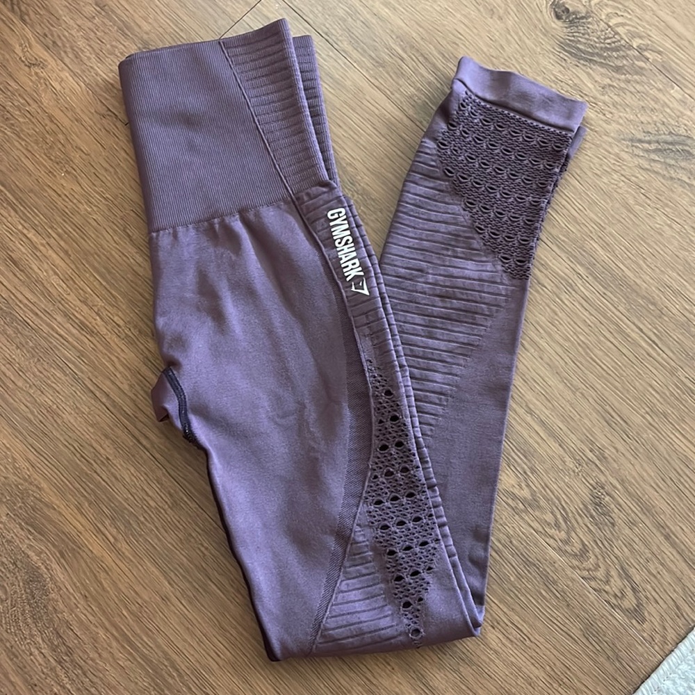 GYMSHARK Energy + Seamless Leggings In Purple